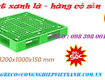 Pallet nhựa có hỗ trợ xe nâng điện, xe nâng tay không