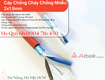 Cáp chống cháy chống nhiễu 2x1.5 altek kabel 750 độ đà nẵng