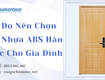 Lý do nên chọn cửa nhựa abs hàn quốc cho gia đình