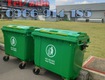 Giá thùng rác 660l nhựa hdpe bao nhiêu hiện nay