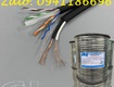 Cáp mạng liền nguồn cat6 utp   2c lõi đồng nguồn ancomteck mã act...