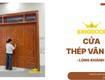 Cửa thép vân gỗ tại long khánh lựa chọn an toàn ...
