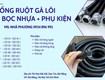 ống ruột gà lõi thép bọc nhựa pvc/ ống kẽm đàn hồi đà nẵng, hồ...