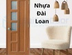 Cửa nhựa đài loan ghép thanh