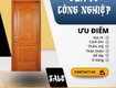 Cửa gỗ công nghiệp