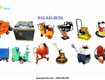 Các loại máy móc, máy xây dựng