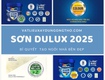 Sơn dulux 2025   bền đẹp, sang trọng, chiết khấu khủng 