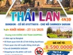 Tour bangkok, cố đô ayutthaya, chợ nổi damnoen suduak, 4n3đ, no shopping 