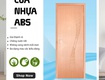 Cửa ABS Hàn Quốc   Nhẹ Mà Chất, Đẹp Khó Cưỡng 