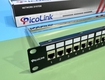Thanh đấu nối Patch Panel 24 cổng Cat6 FTP 1U PicoLink PL F1U24P C6 