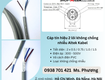 Cáp tín hiệu 2 lõi không chống nhiễu Altek Kabel tại Đà Nẵng, Hà Nội, Hồ Chí Minh...