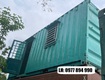 Container văn phòng thanh lý 20ft dùng để ở 