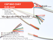 Cáp tín hiệu âm thanh báo cháy 8x0.22 Altek Kabel 