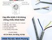 Cáp điều khiển 3 lõi không chống nhiễu Altek Kabel Đà Nẵng, Hà Nội, Hồ Chí Minh 