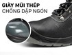 Phân biệt giày bảo hộ mũi thép   mũi Composite 