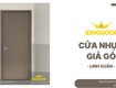 Cửa Nhựa Giả Gỗ Tại Linh Xuân   Đẹp Bền, Chống Nước 