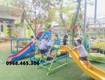 Cầu trượt mầm non giá rẻ, cầu trượt trẻ em ngoài trời 