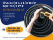 Ống ruột gà lõi thép bọc nhựa, ống sun sắt bọc nhựa 