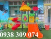 Cầu trượt liên hoàn giá rẻ, tặng bập bênh , cầu trượt hồ bơi 
