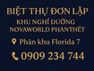 Biệt thự đơn lập  khu nghỉ dưỡng nova phan thiết 