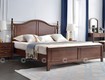 Giường ngủ gỗ tự nhiên thiết kế cổ điển sang trọng 
