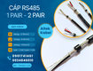 Cáp rs485 1pair 18awg/1pair 22awg/ 1pair 24awg/ 2pair 18awg/ 2pair 22awg/ 2pair 24awg 