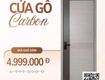 Cửa gỗ carbon: xu hướng vật liệu mới cho không gian sống đẳng cấp 