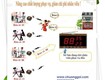 Tư vấn và lắp đặt chuông gọi nhan vien phục uvj nhà hàng