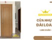 Cửa nhựa đài loan tại linh xuân đẹp, bền, dễ lắp
