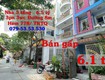 Bán gấp nhà 3 tầng hẽm 778 tân kỳ tân quý, tphcm. đường ô tô giá giảm từ...