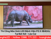 Thi Công Màn Hình LED Bệnh Viện P2.5 3840Hz Tại Bát Xát   Lào Cai 