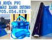Màng nhựa pvc màu xanh dương bền đẹp, dễ thi công 