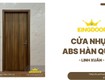 Cửa nhựa abs hàn quốc tại linh xuân lựa chọn bền vững