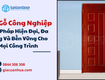 Cửa gỗ công nghiệp: giải pháp hiện đại, đa dạng và bền vững cho mọi...
