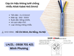 Cáp tín hiệu không lưới chống nhiễu altek kabel 4x0.5mm2 đà nẵng, hội an, quảng...