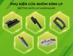 Lp hardware chuyên phân phối bản lề cửa nhôm chất lượng