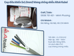 Cáp điều khiển có lưới chống nhiễu sh 500 6x0.5mm2 altek kabel hà nội, huế,...