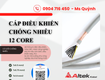 Cáp điều khiển  altek kabel 12 sợi 12x0.5, 12x0.75, 12x1.5 đà nẵng, hà nội...