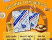 Chống mốc, bảo quản thực phẩm với gói hút oxy secco