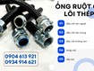 ống ruột gà lõi thép bọc nhựa id 20  od 25 / ống kẽm...
