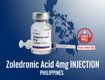 Zoledronic Acid Injection 4mg/5mg for Sale in the Philippines 