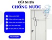 Cửa nhựa composite: chống nước tuyệt đối, bền đẹp cho mọi không gian