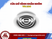 Cửa gió vành khăn nhôm VK 200 