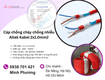 Cáp chống cháy chống nhiễu altek kabel 2x1.0mm2 chính hãng đà nẵng, huế, gia lai...