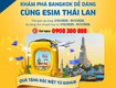 Bay bangkok cùng vietravel airlines nhận ngay esim thái lan miễn phí