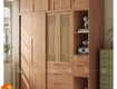 Tủ quần áo gỗ công nghiệp tam093 cánh lùa độc đáo 