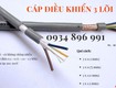 Cáp điều khiển 3 lõi giao ngay khánh hòa, gia lai, bình định