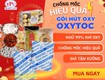 Gói hút oxy oxytoc bảo quản, chống mốc mứt dừa, bánh kẹo hiệu quả
