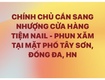 Cần sang nhượng cửa hàng tiệm nail phun xăm tại mặt phố tây...