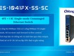 Ies 1041fx ss sc   industrial unmanaged ethernet switch 